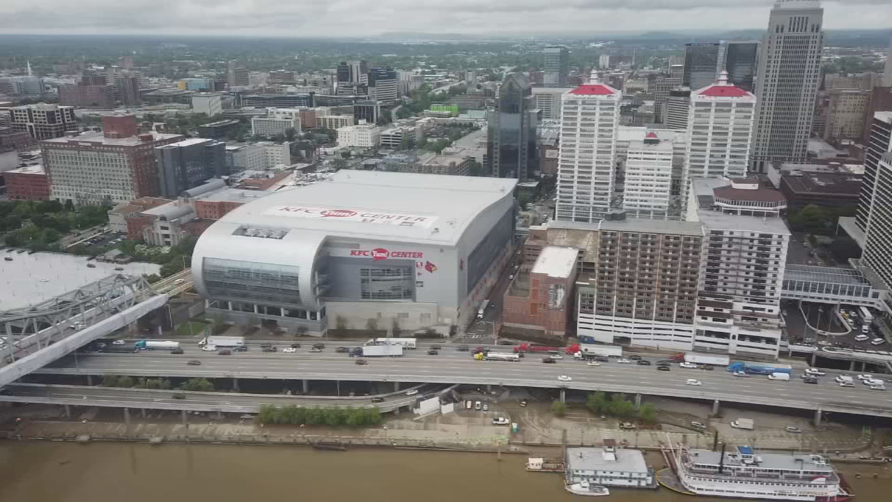 DRONE - LOUISVILLE WATERFRONT - SKYCAM - YUM CENTER .jpg